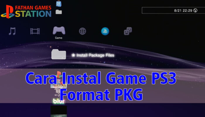 Cara Instal Game PS3 Format PKG